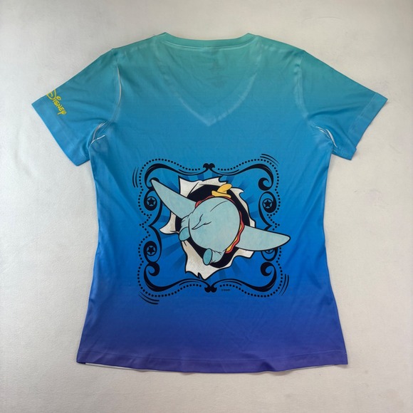 Disney Parks Run Dumbo Will Run For Peanuts Graphic T-Shirt Women's Small - Picture 3 of 7